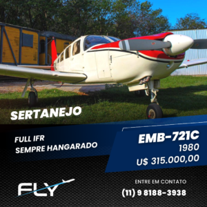 SERTANEJO EMB-721C - 1980